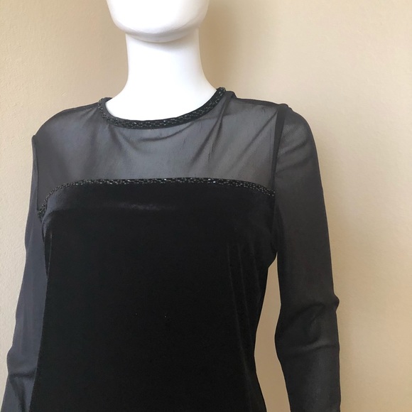 R&K Black evening top shirt - Picture 2 of 9